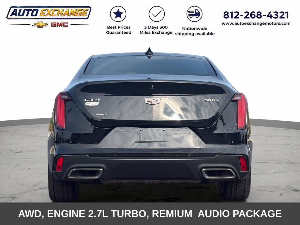 Used 2022 CADILLAC CT4 Premium Luxury Car