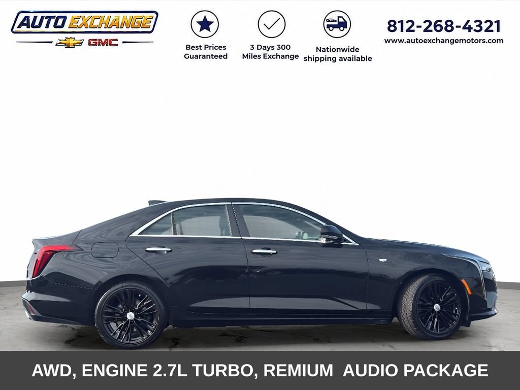 Used 2022 CADILLAC CT4 Premium Luxury Car