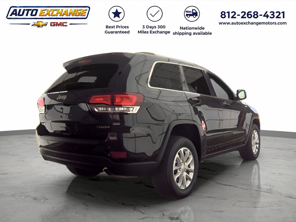 Used 2021 Jeep Grand Cherokee Laredo with VIN 1C4RJFAG9MC576550 for sale in Sullivan, IN