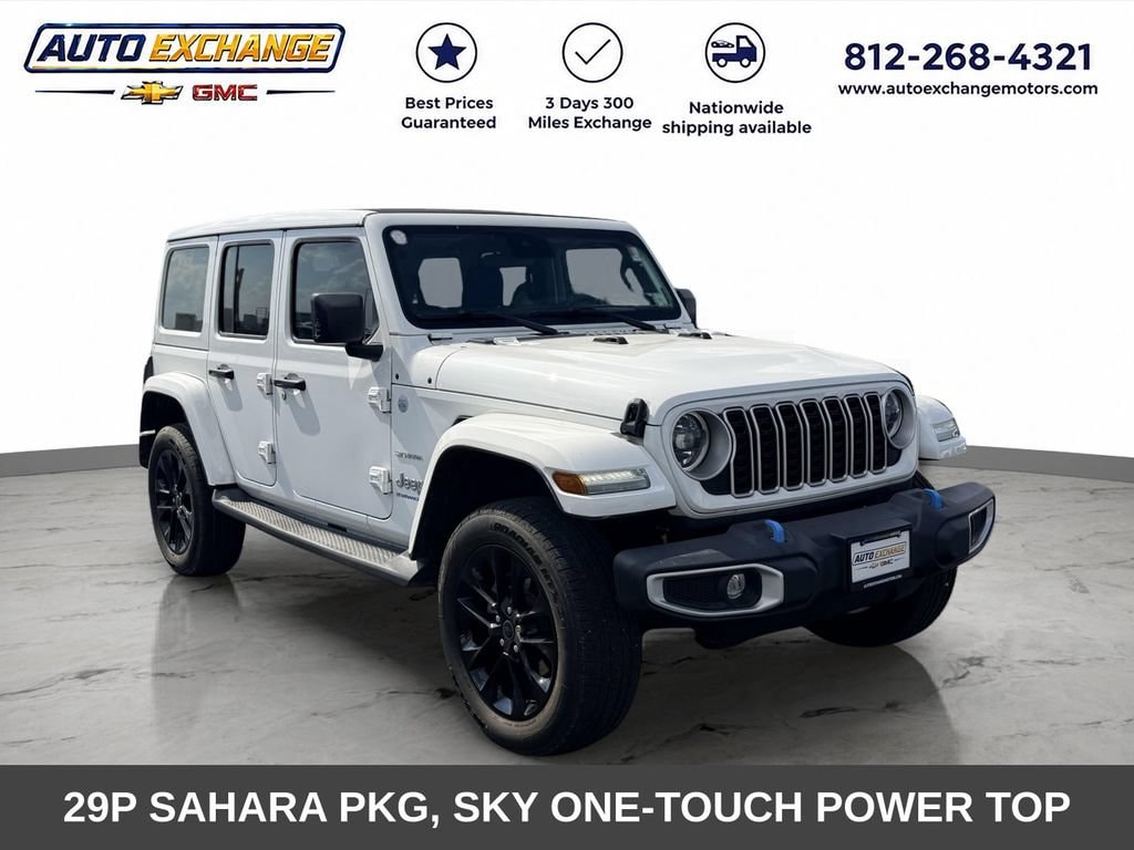 Used 2024 Jeep Wrangler 4xe Sahara SUV
