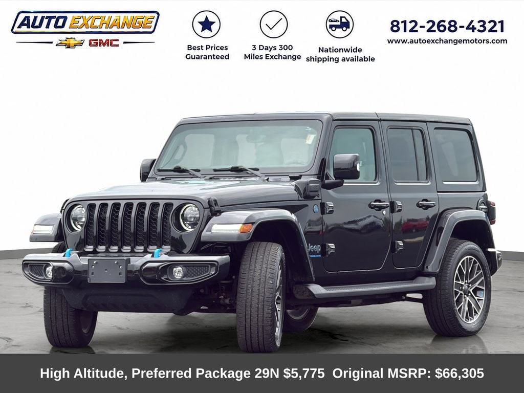 Used 2023 Jeep Wrangler 4xe Sahara High Altitude SUV