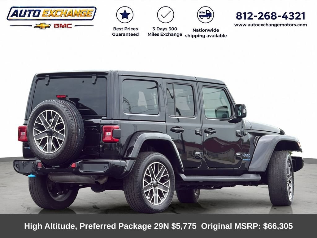 Used 2023 Jeep Wrangler 4xe Sahara High Altitude SUV