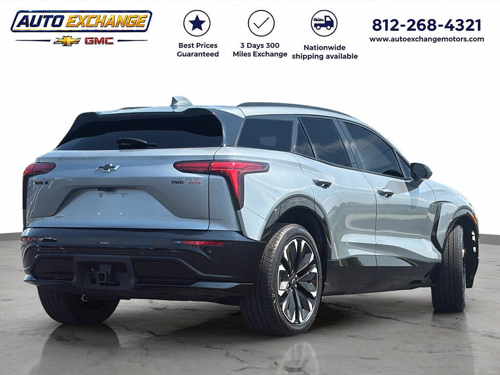 Used 2024 Chevrolet Blazer EV RS with VIN 3GNKDCRJ9RS267533 for sale in Sullivan, IN