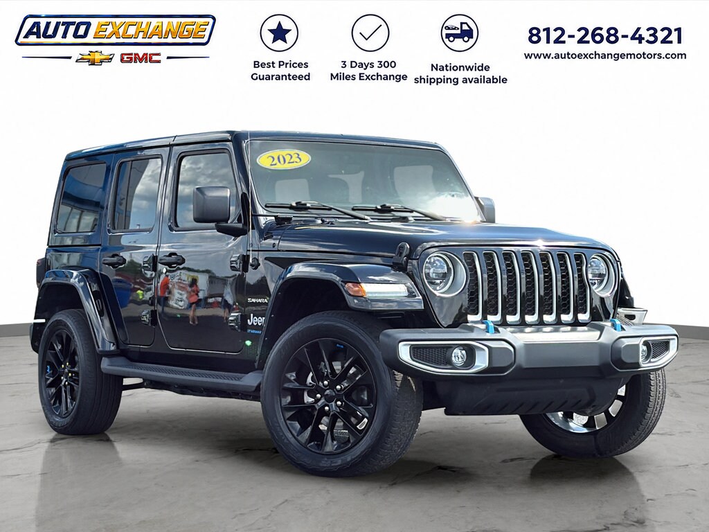 Used 2023 Jeep Wrangler 4xe Sahara SUV