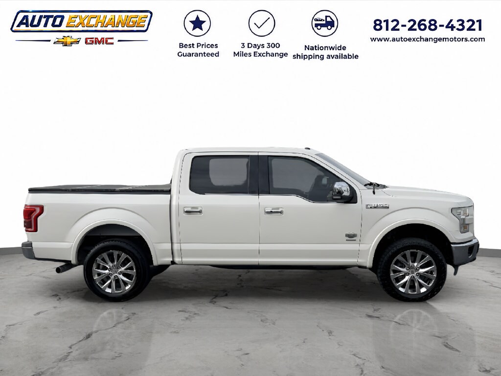 Used 2016 Ford F-150 King Ranch with VIN 1FTEW1EG5GFB42951 for sale in Sullivan, IN