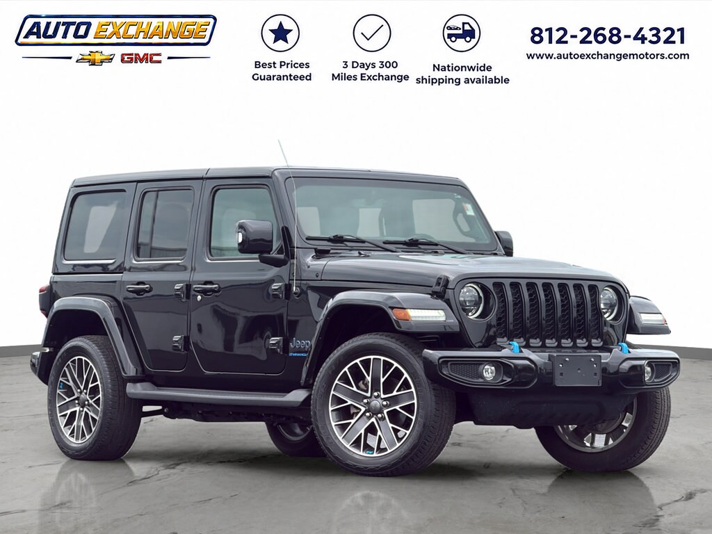 Used 2023 Jeep Wrangler 4xe Sahara High Altitude SUV