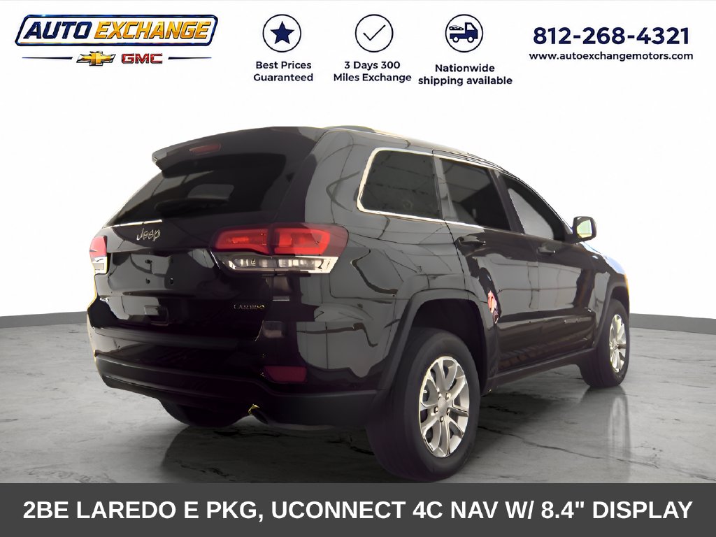 Used 2021 Jeep Grand Cherokee Laredo with VIN 1C4RJFAG9MC576550 for sale in Sullivan, IN