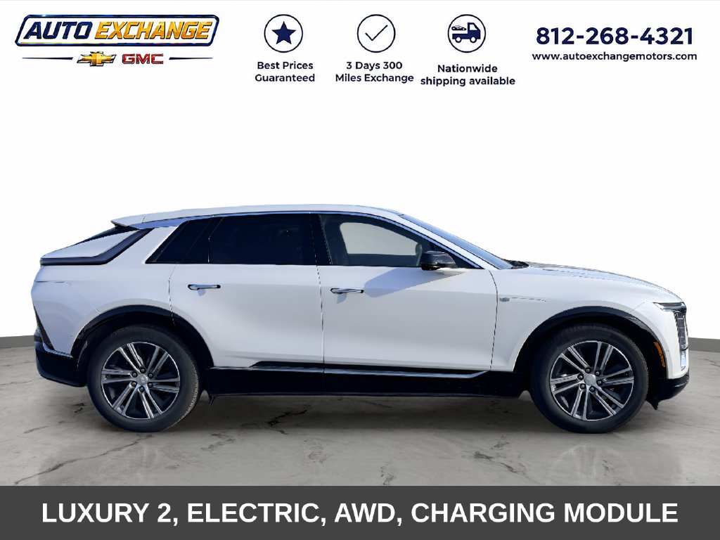 Used 2024 Cadillac LYRIQ Luxury 2 with VIN 1GYKPRRL7RZ115588 for sale in Sullivan, IN