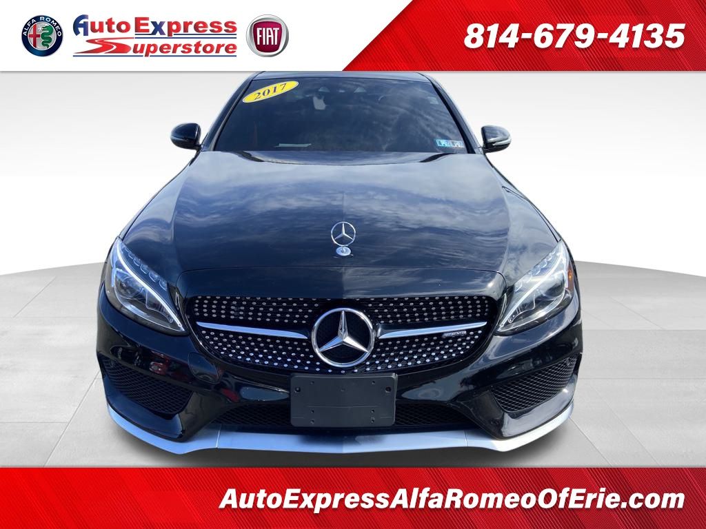 Used 2017 Mercedes-Benz C-Class AMG C43 with VIN 55SWF6EB9HU190589 for sale in Waterford, PA