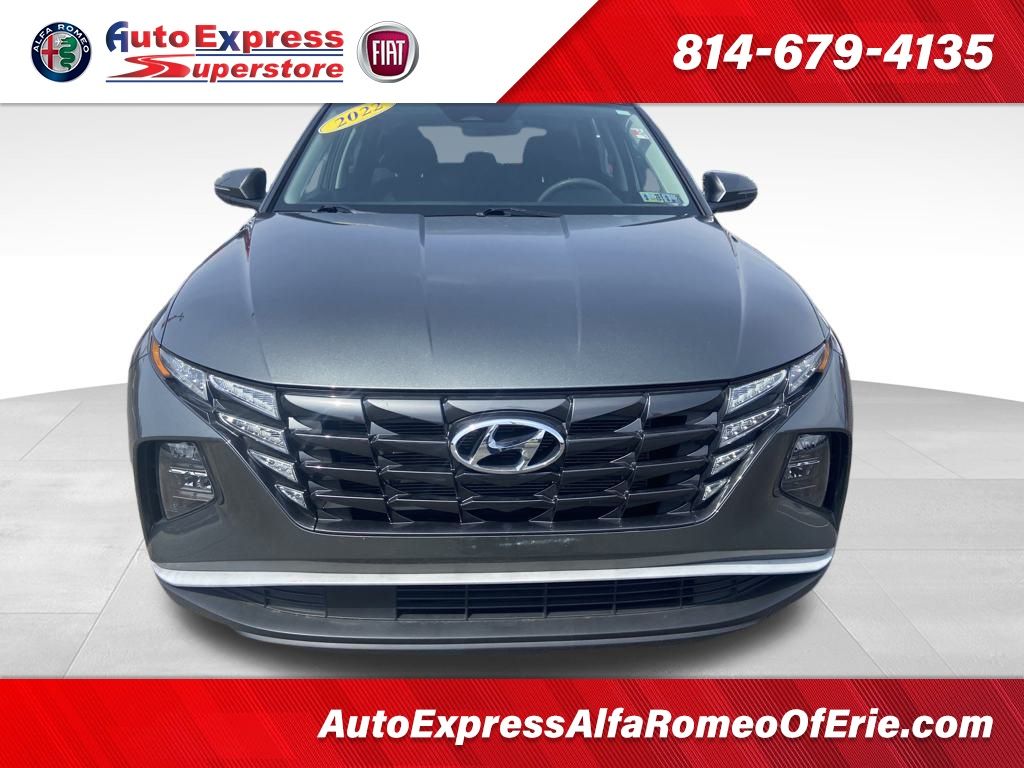 Used 2022 Hyundai Tucson SE with VIN 5NMJACAE6NH094664 for sale in Waterford, PA