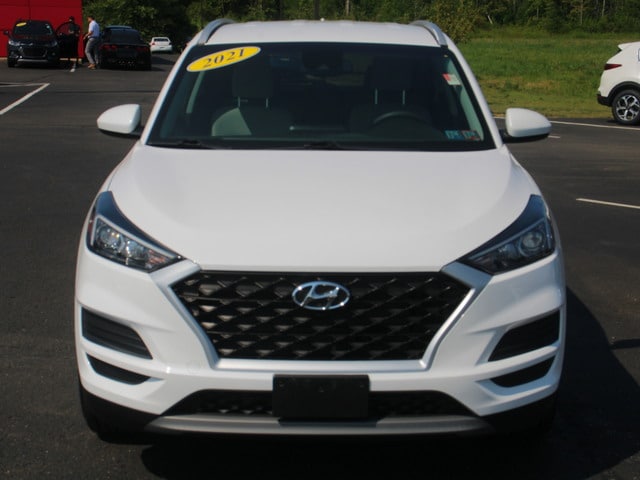 Used 2021 Hyundai Tucson SEL with VIN KM8J3CAL4MU366155 for sale in Waterford, PA