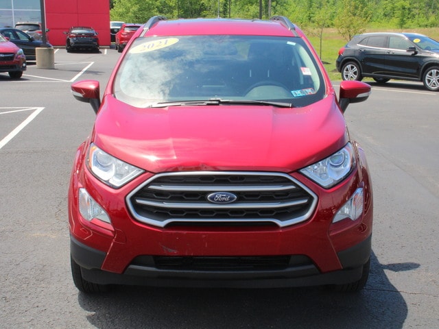 Used 2021 Ford EcoSport SE with VIN MAJ6S3GL0MC408319 for sale in Waterford, PA