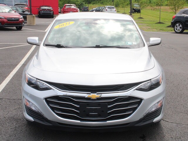 Used 2021 Chevrolet Malibu 1LT with VIN 1G1ZD5ST6MF013279 for sale in Waterford, PA