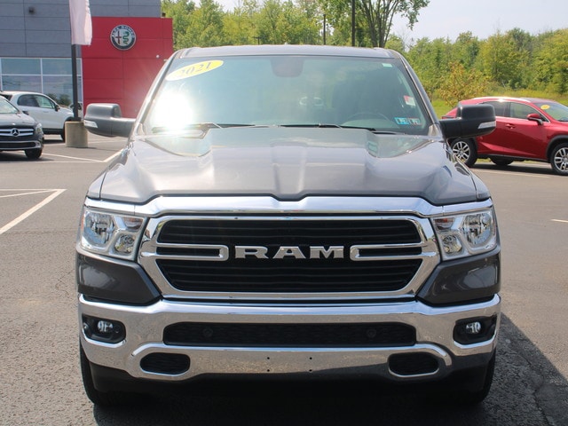 Used 2021 RAM Ram 1500 Pickup Big Horn/Lone Star with VIN 1C6SRFFT0MN780388 for sale in Waterford, PA