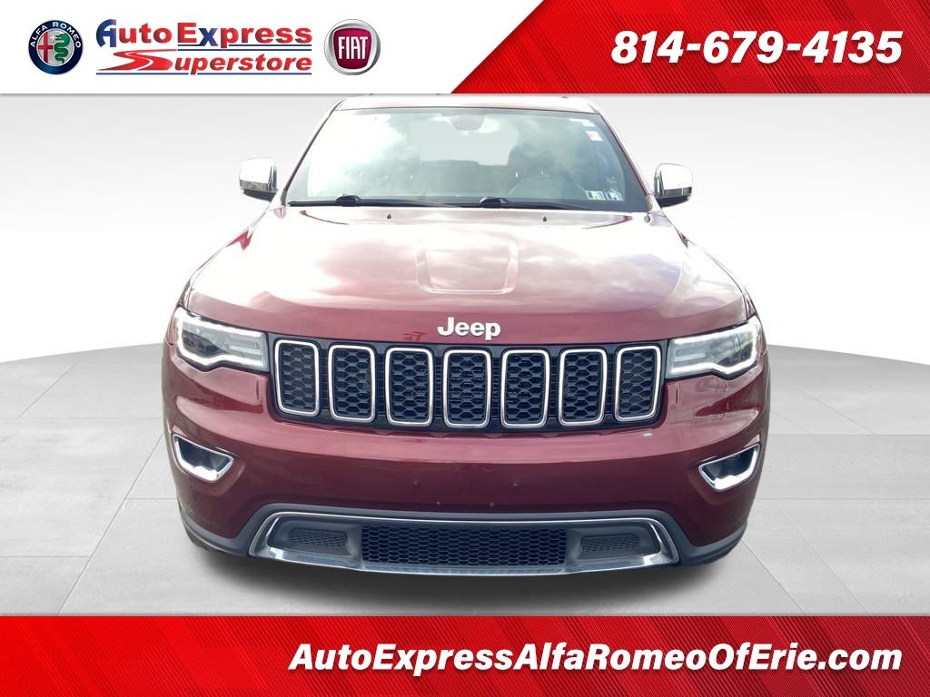 Used 2019 Jeep Grand Cherokee Limited with VIN 1C4RJFBGXKC796078 for sale in Waterford, PA