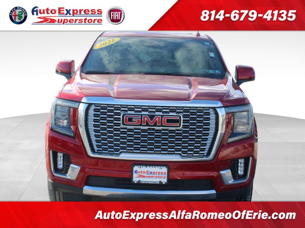 Used 2021 GMC Yukon Denali with VIN 1GKS2DKL2MR141627 for sale in Waterford, PA