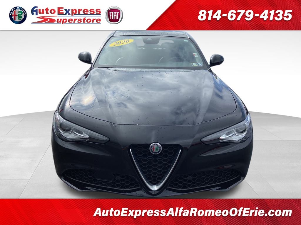 Used 2020 Alfa Romeo Giulia Ti with VIN ZARFANBN2L7636594 for sale in Waterford, PA