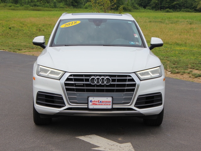 Used 2018 Audi Q5 Premium Plus with VIN WA1BNAFY3J2204644 for sale in Waterford, PA