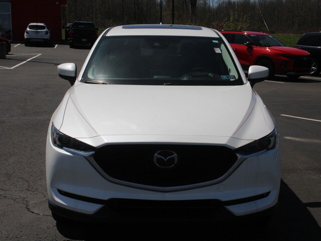 Used 2021 Mazda CX-5 Grand Touring with VIN JM3KFBDMXM1492415 for sale in Waterford, PA