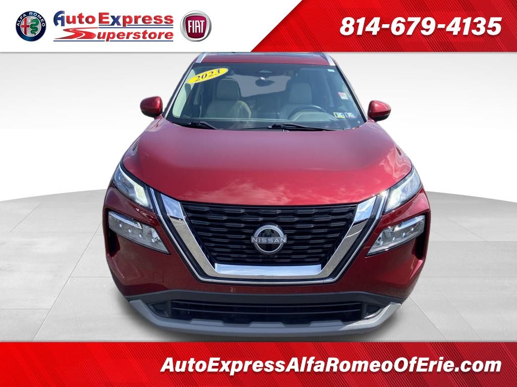Used 2023 Nissan Rogue SV with VIN 5N1BT3BB5PC745914 for sale in Waterford, PA