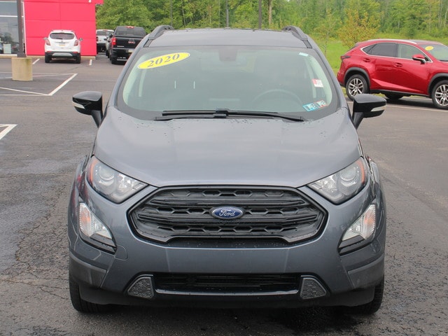 Used 2020 Ford Ecosport SES with VIN MAJ6S3JL4LC353977 for sale in Waterford, PA