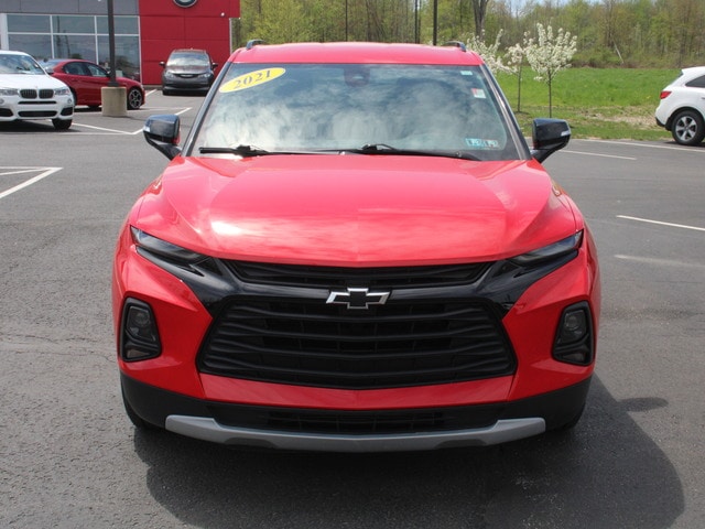 Used 2021 Chevrolet Blazer 2LT with VIN 3GNKBHRS1MS502737 for sale in Waterford, PA