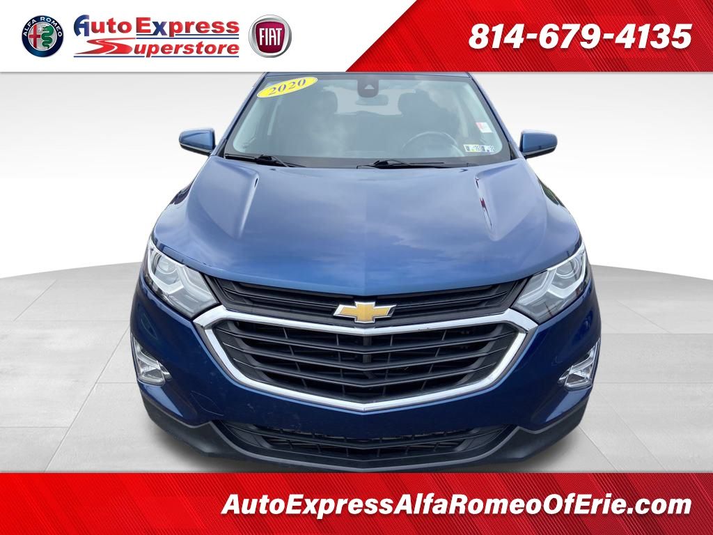Used 2020 Chevrolet Equinox LT with VIN 2GNAXUEV5L6190778 for sale in Waterford, PA