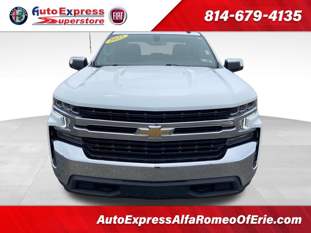 Used 2022 Chevrolet Silverado 1500 Limited LT with VIN 3GCPYJEK5NG174074 for sale in Waterford, PA
