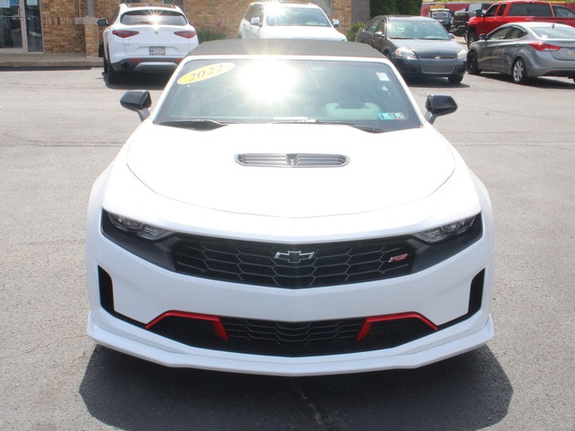 Used 2022 Chevrolet Camaro LT1 with VIN 1G1FF3D71N0129429 for sale in Waterford, PA