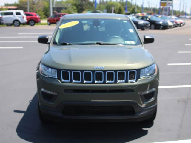 Used 2019 Jeep Compass Sport with VIN 3C4NJDAB4KT771514 for sale in Waterford, PA