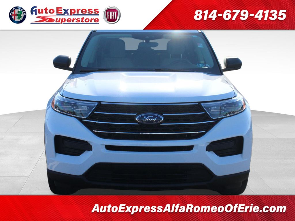 Used 2022 Ford Explorer XLT with VIN 1FMSK8DH5NGA05111 for sale in Waterford, PA