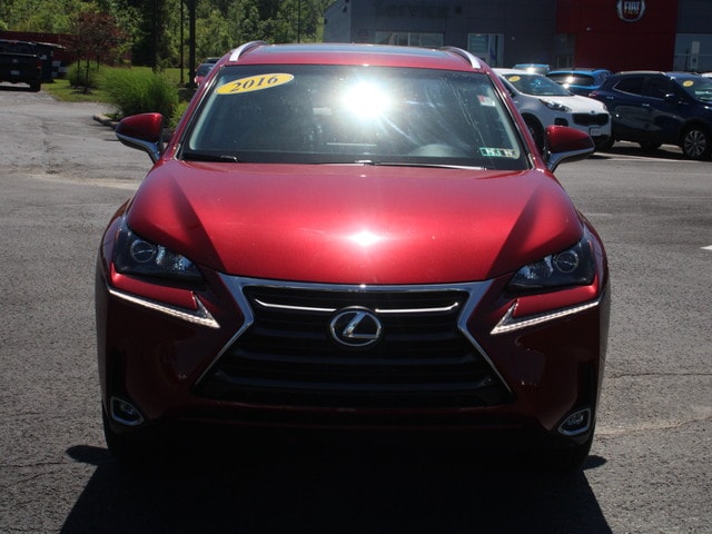Used 2016 Lexus NX 200t with VIN JTJBARBZ8G2055183 for sale in Waterford, PA