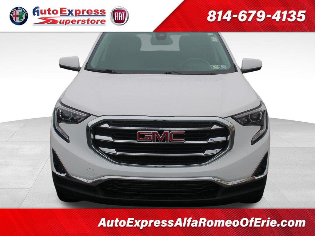 Used 2021 GMC Terrain SLT with VIN 3GKALVEV1ML309261 for sale in Waterford, PA