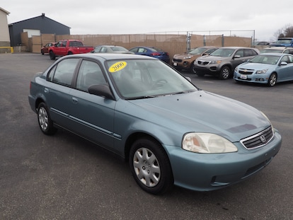 Used 2000 Honda Civic For Sale At Auto Express Fiat Of Erie Vin 2hgej6616yh536062