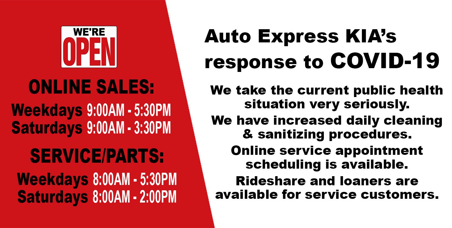 Auto Express Kia New 2020 Kia and Used Car Dealer in Erie, PA
