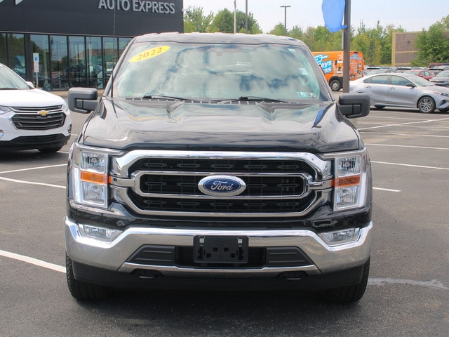 Used 2022 Ford F-150 XLT with VIN 1FTEW1EP6NFA76133 for sale in Waterford, PA