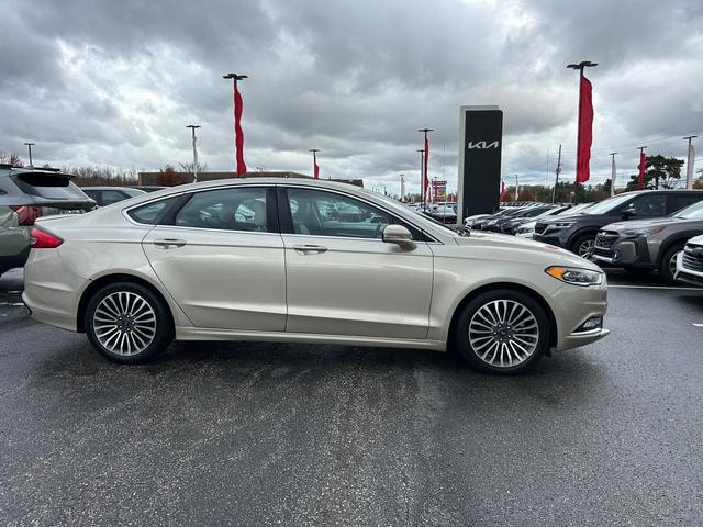 Used 2018 Ford Fusion Titanium with VIN 3FA6P0D95JR247438 for sale in Waterford, PA