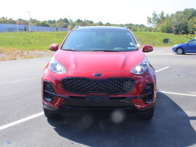 Certified 2022 Kia Sportage Nightfall with VIN KNDP6CAC7N7017531 for sale in Waterford, PA