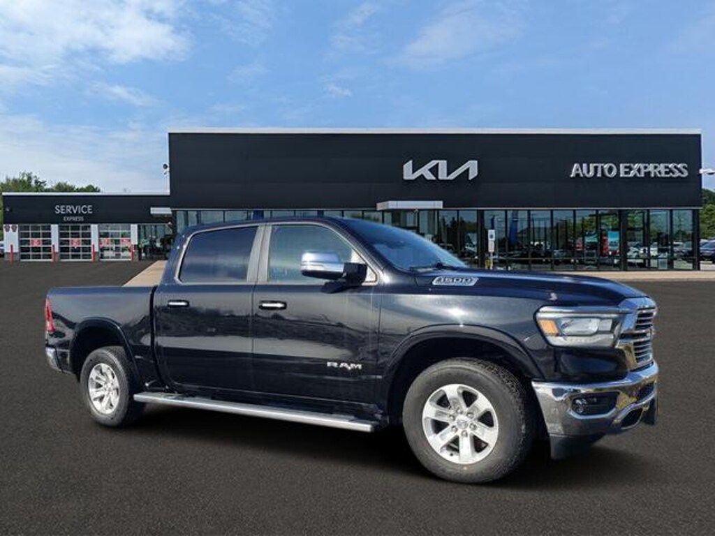 Used 2022 Ram 1500 Laramie 4x4 Crew Cab 57 Box Truck