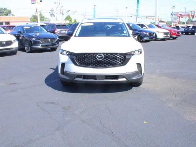 Used 2023 Mazda CX-50 S PREMIUM PLUS with VIN 7MMVABEM9PN121150 for sale in Erie, PA