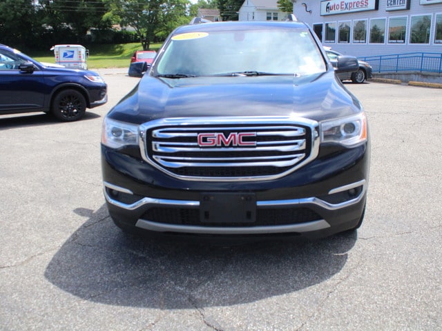 Used 2018 GMC Acadia SLT-1 with VIN 1GKKNULS3JZ171065 for sale in Erie, PA