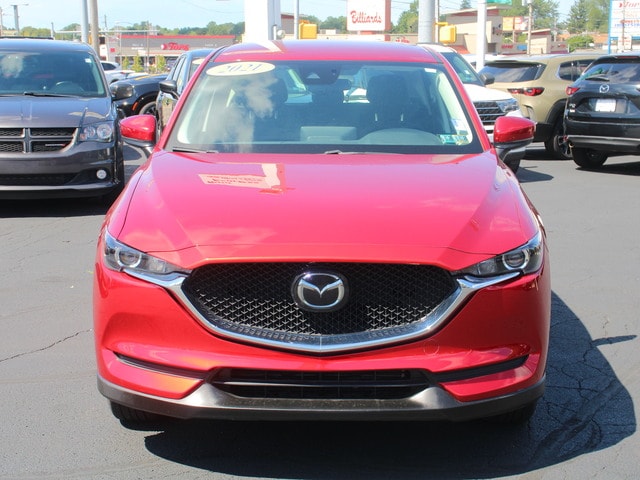 Used 2021 Mazda CX-5 Sport with VIN JM3KFBBMXM1334322 for sale in Erie, PA