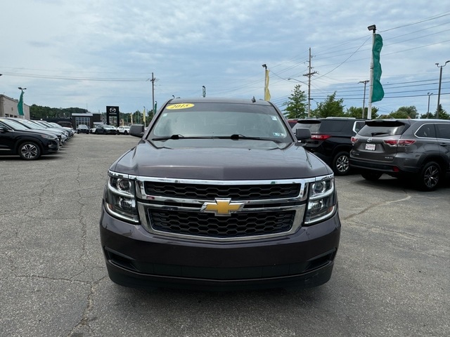 Used 2015 Chevrolet Tahoe LS with VIN 1GNSKAEC8FR210756 for sale in Erie, PA