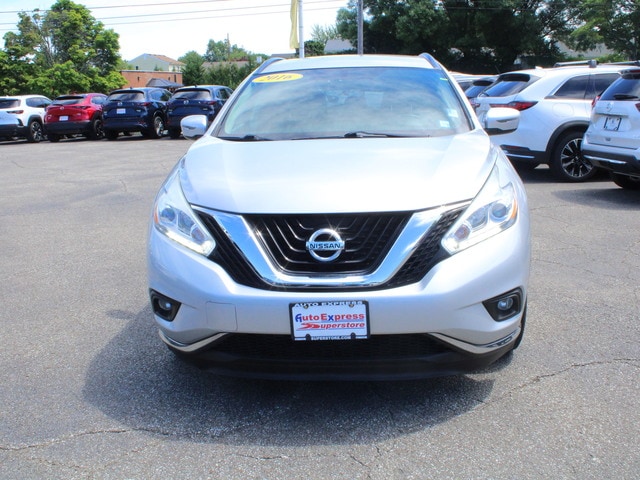 Used 2016 Nissan Murano SV with VIN 5N1AZ2MH0GN100811 for sale in Erie, PA