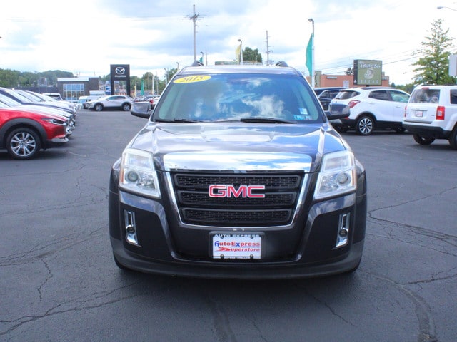 Used 2015 GMC Terrain SLE-2 with VIN 2GKFLWEK1F6244338 for sale in Erie, PA