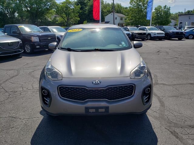 Used 2018 Kia Sportage LX with VIN KNDPMCAC1J7427211 for sale in Waterford, PA