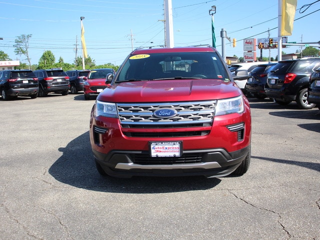 Used 2018 Ford Explorer XLT with VIN 1FM5K8D8XJGA12742 for sale in Erie, PA