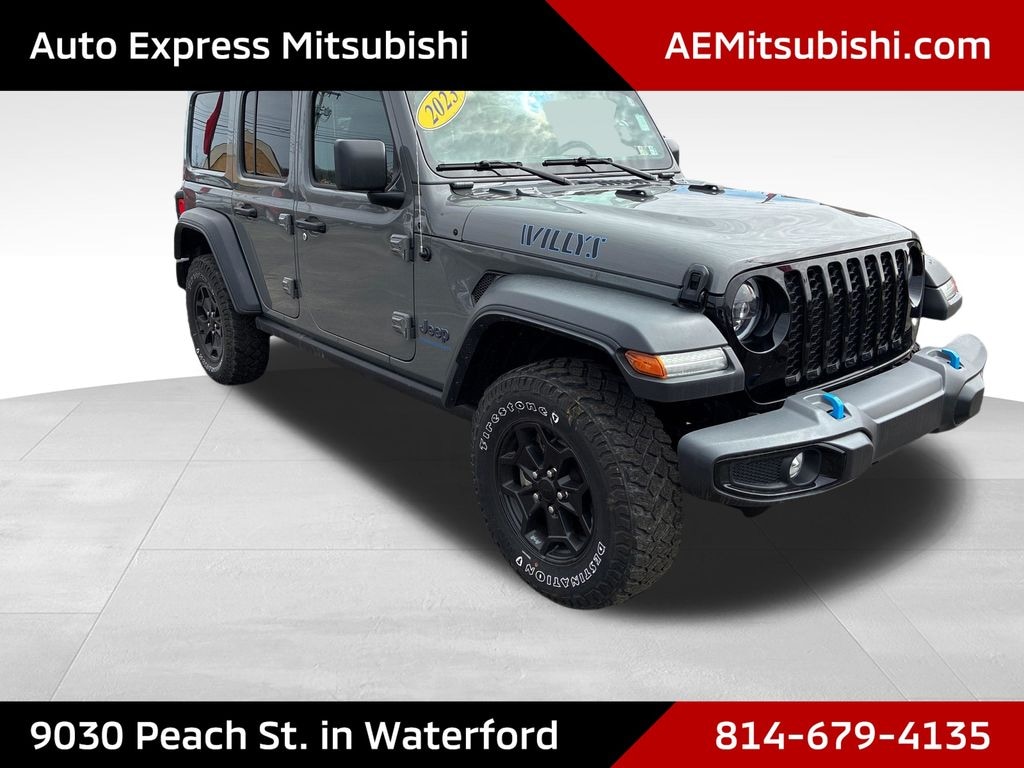 Used 2023 Jeep Wrangler Willys 4xe SUV