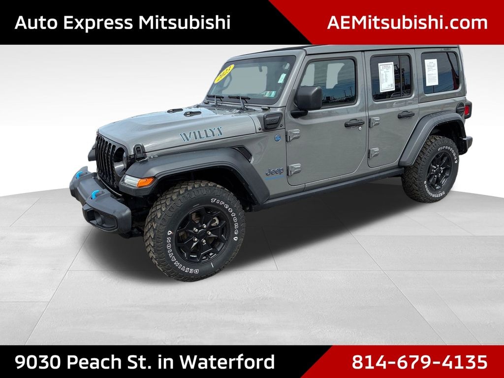 Used 2023 Jeep Wrangler Willys 4xe SUV