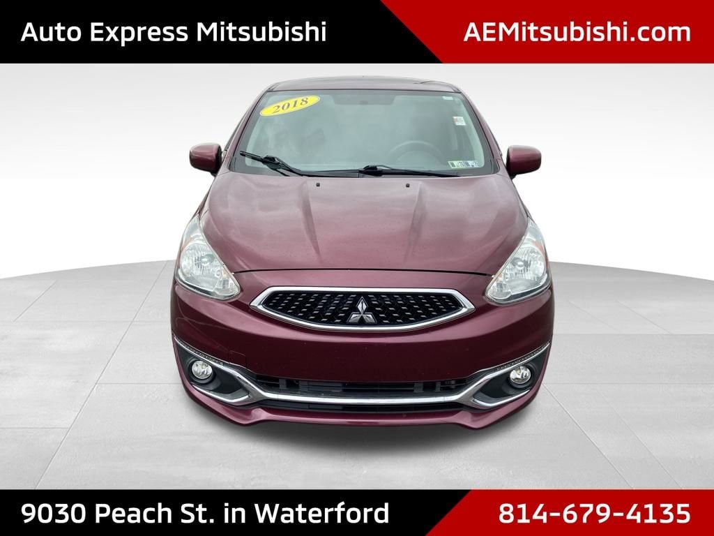 Used 2018 Mitsubishi Mirage ES with VIN ML32A3HJ2JH008255 for sale in Waterford, PA